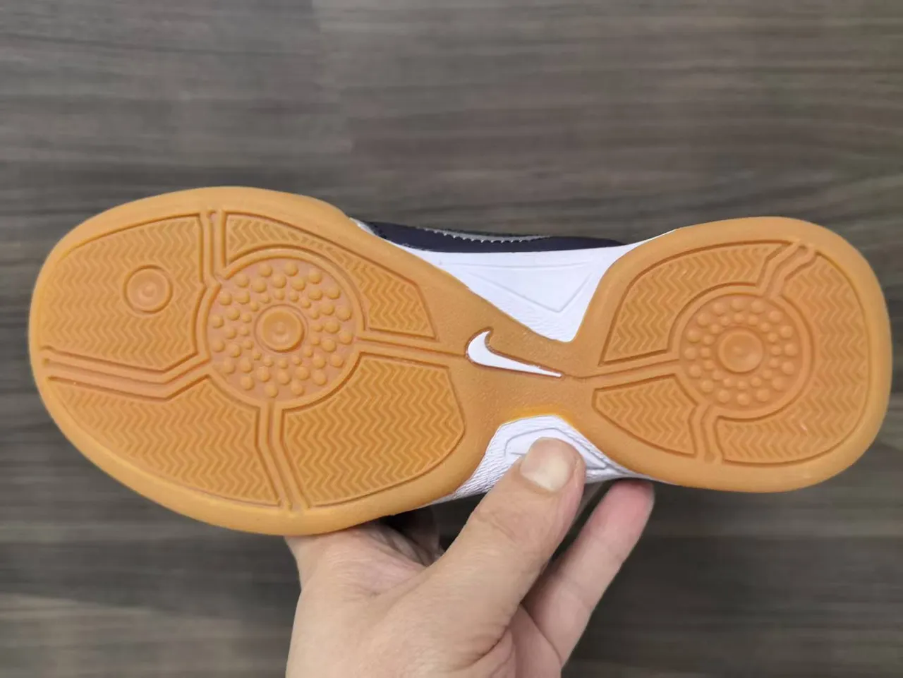 Nike Total 90 III Argent Marine Chaussures de football indoor 2