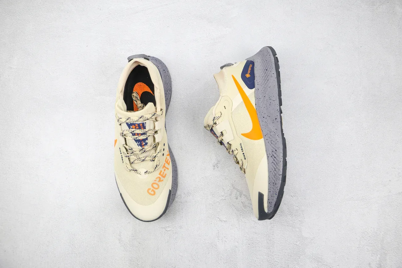 Chaussures de running Nike Trail GORE-TEX Beige Orange Gris 3