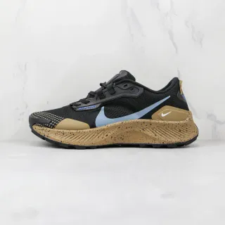 Nike chaussure de trail running noir bleu clair tan tacheté semelle intermédiaire chaussure de running