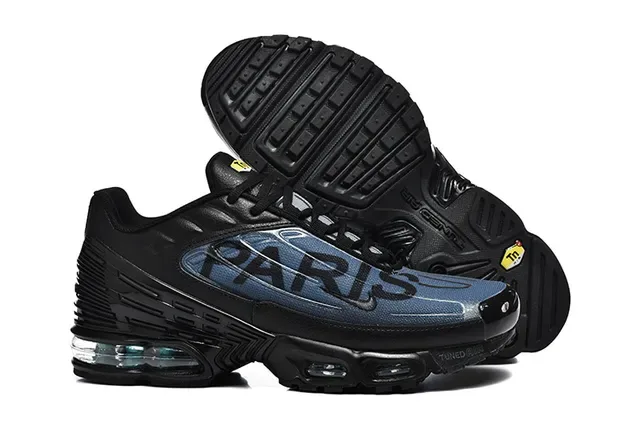 Nike Tuned Air Black and Cyan Lifestyle Sneakers 11