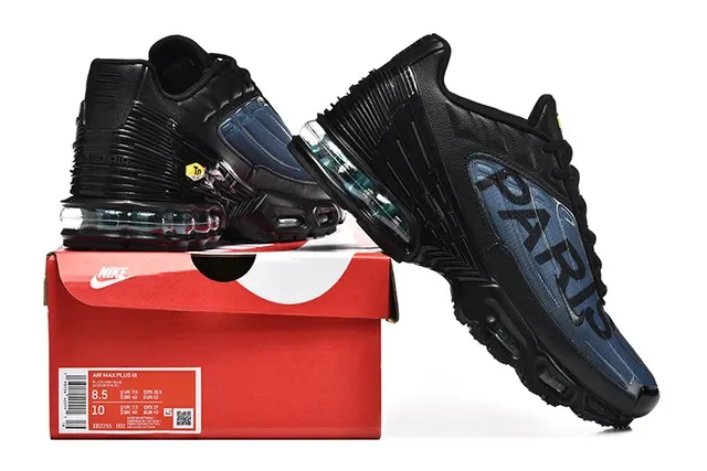 Nike Tuned Air Black and Cyan Lifestyle Sneakers 13
