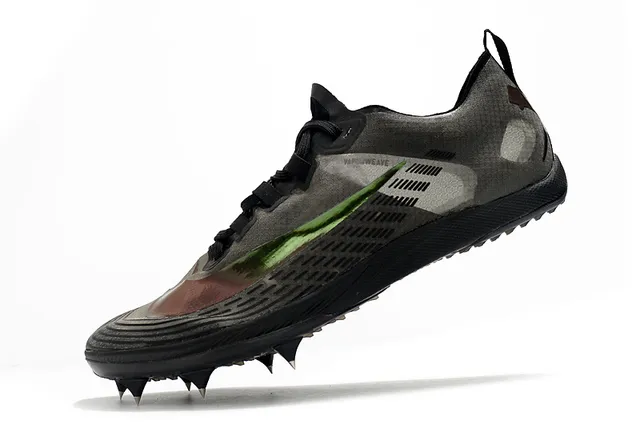 Nike Vaporweave Racing Spike Neon Yellow Blue Tênis de corrida 21