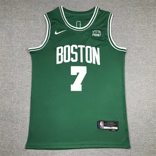 Nike Vista Print Boston Celtics Green White #7 Swingman Jersey