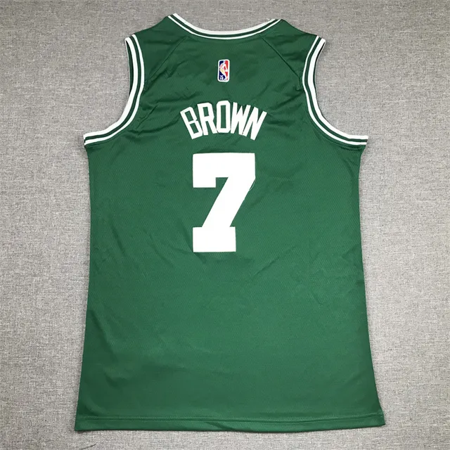 Nike Vista Print Boston Celtics Verde Branco #7 Swingman Jersey 2