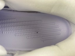 Nike White and Purple Swoosh Basketball Shoes 7