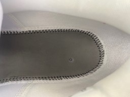 Nike White and Purple Swoosh Basketball Shoes 8