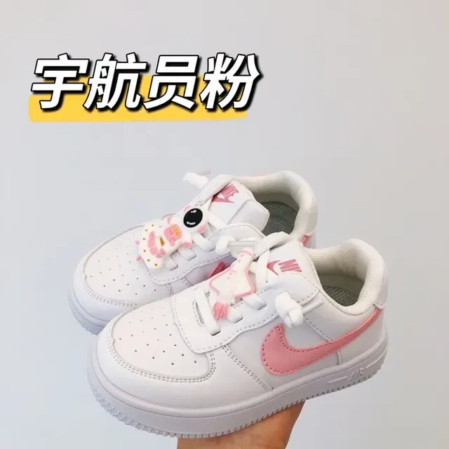 Nike White Black Laceless Velcro Strap Closure Lifestyle Sneakers 7