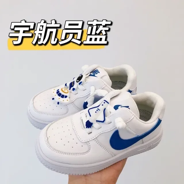 Nike White Black Laceless Velcro Strap Closure Lifestyle Sneakers 8