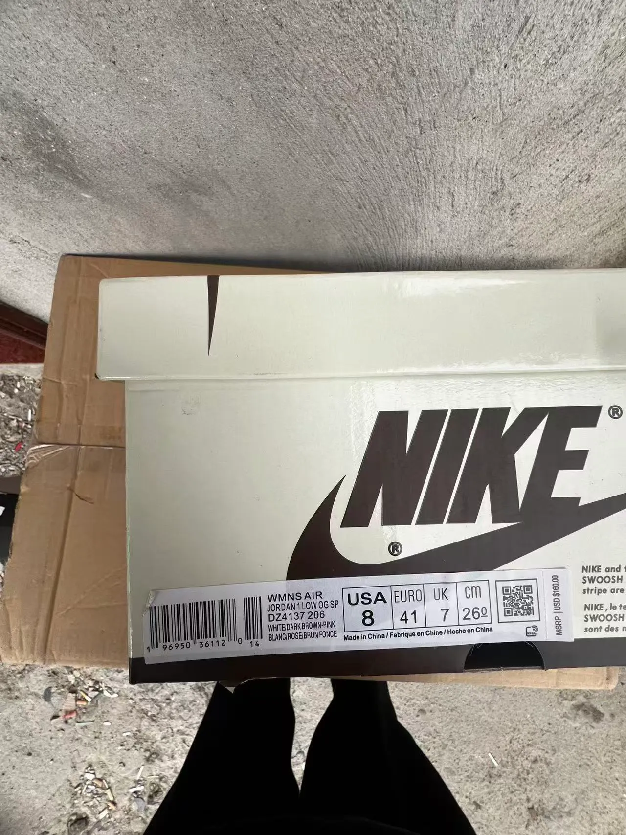 Nike White Brown Low-Top Silhouette Suede And Leather Paneling Lifestyle Sneakers 10