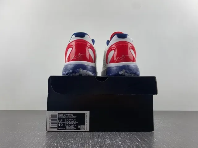 Nike Blanc Marine Haut Tricot Texturé Multicouche Cage Synthétique Chaussures de Basket 17
