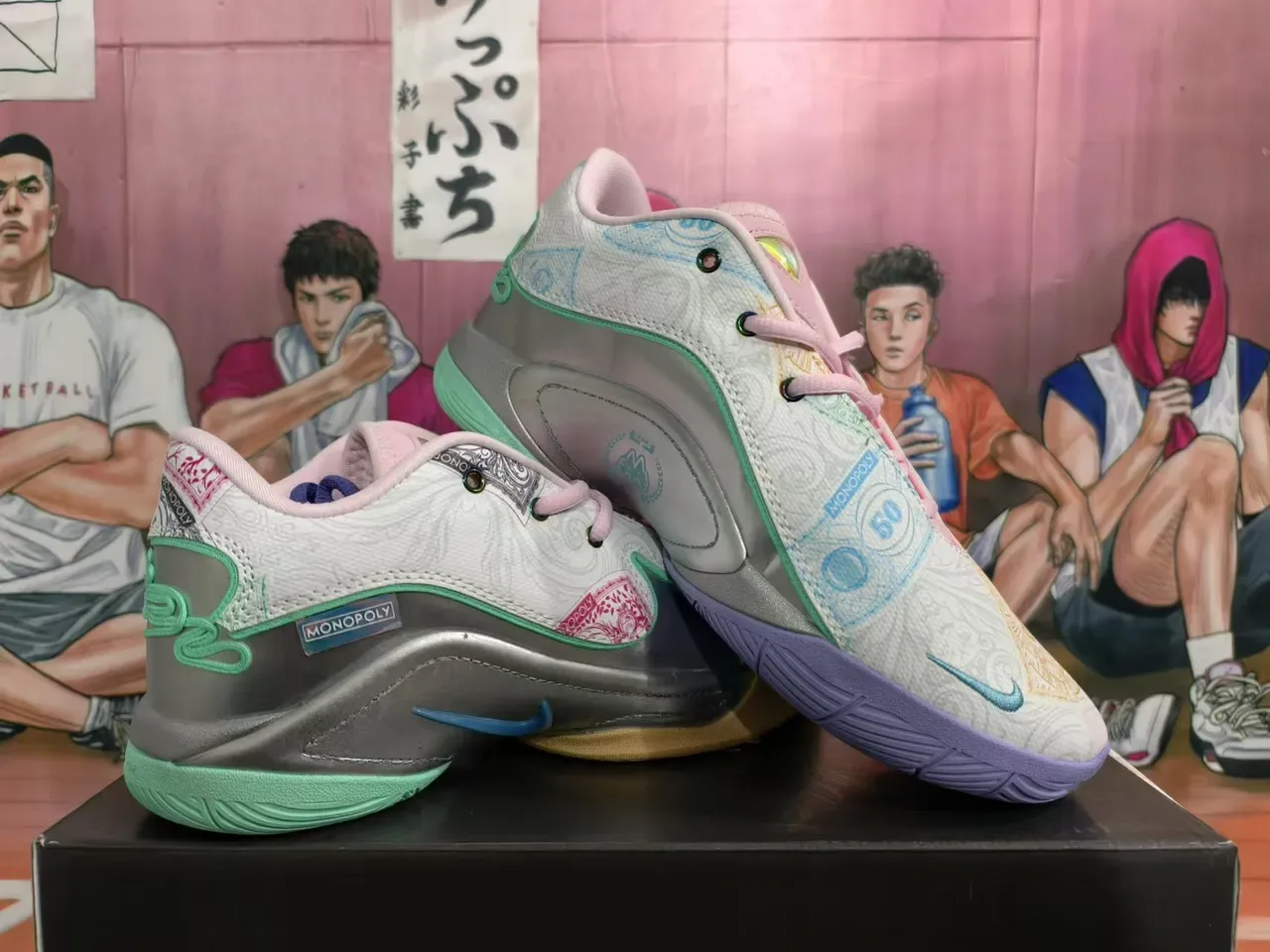 Nike x Monopoly Collaboration Lifestyle Sneakers 5