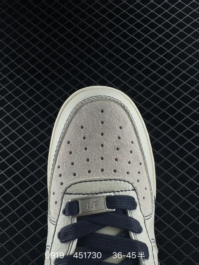 Nike x Stussy Air Force 1 Low Black Cream Lifestyle Sneakers 2