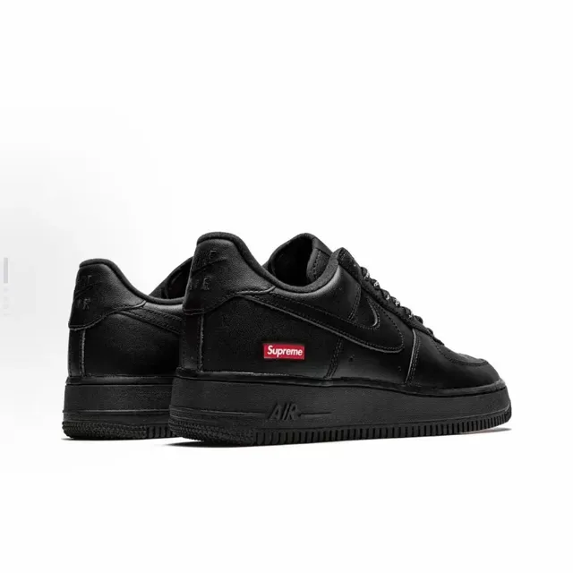 Nike x Supreme Air Force 1 Black Lifestyle Sneakers 4