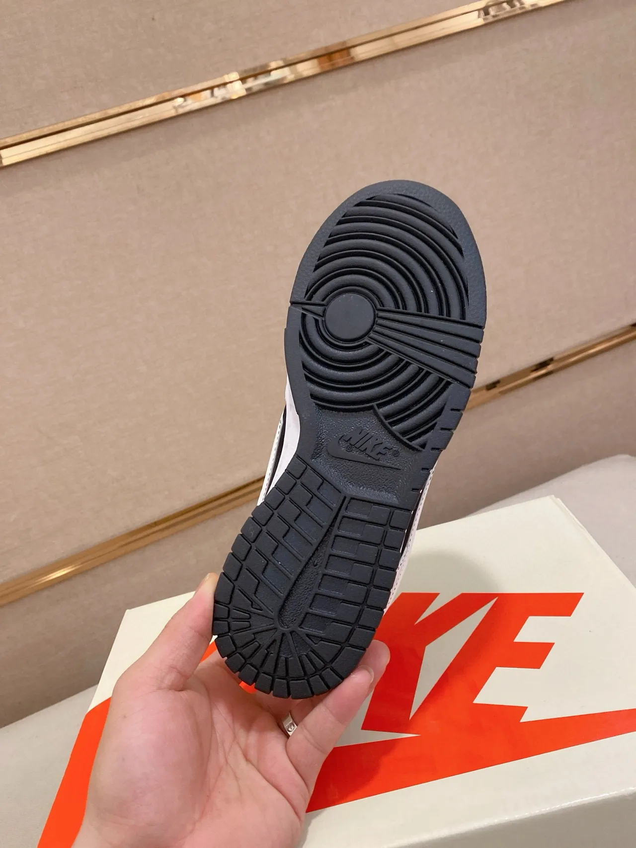 Nike x Supreme Dunk Low Black White Skateboard Shoes 9