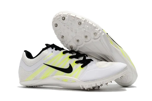Nike أصفر وردي منخفض المستوى سبيكة سباق Flywire الجزء العلوي أحذية الجري 6