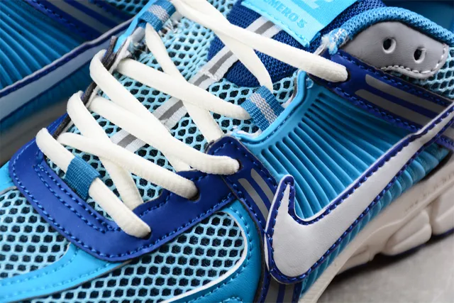 Nike Zoom 2K Blue White Mesh Upper Synthetic Cage Overlay Running Shoes 7