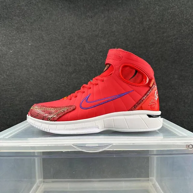 Nike Zoom Kobe I Tênis de basquete vermelho roxo pele de serpente 2