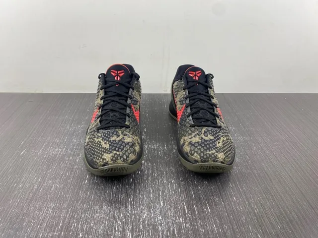 Nike Zoom Kobe VI Army Green Camo Basketball Shoes 3