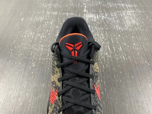 Nike Zoom Kobe VI Army Green Camo Basketball Shoes 8