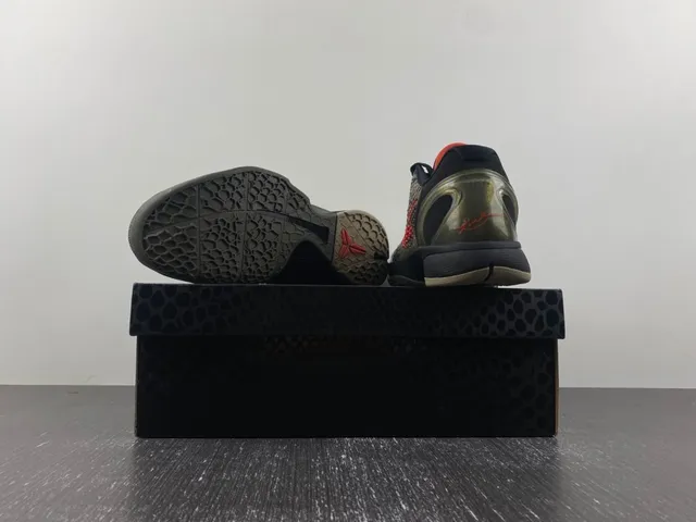 Nike Zoom Kobe VI Army Green Camo Basketball Shoes 15