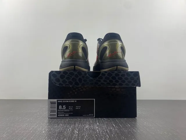 Nike Zoom Kobe VI Army Green Camo Basketball Shoes 18