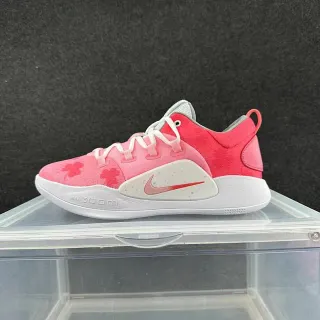 Nike Zoom Rize गुलाबी सफेद लो-टॉप सिल्हूट फ्लोरल-प्रिंट टेक्सटाइल अपर बास्केटबॉल शूज
