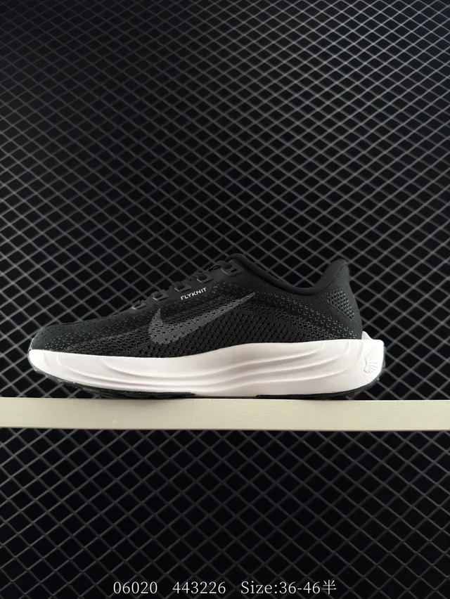 Nike ZoomX White and Black Running Shoes 4