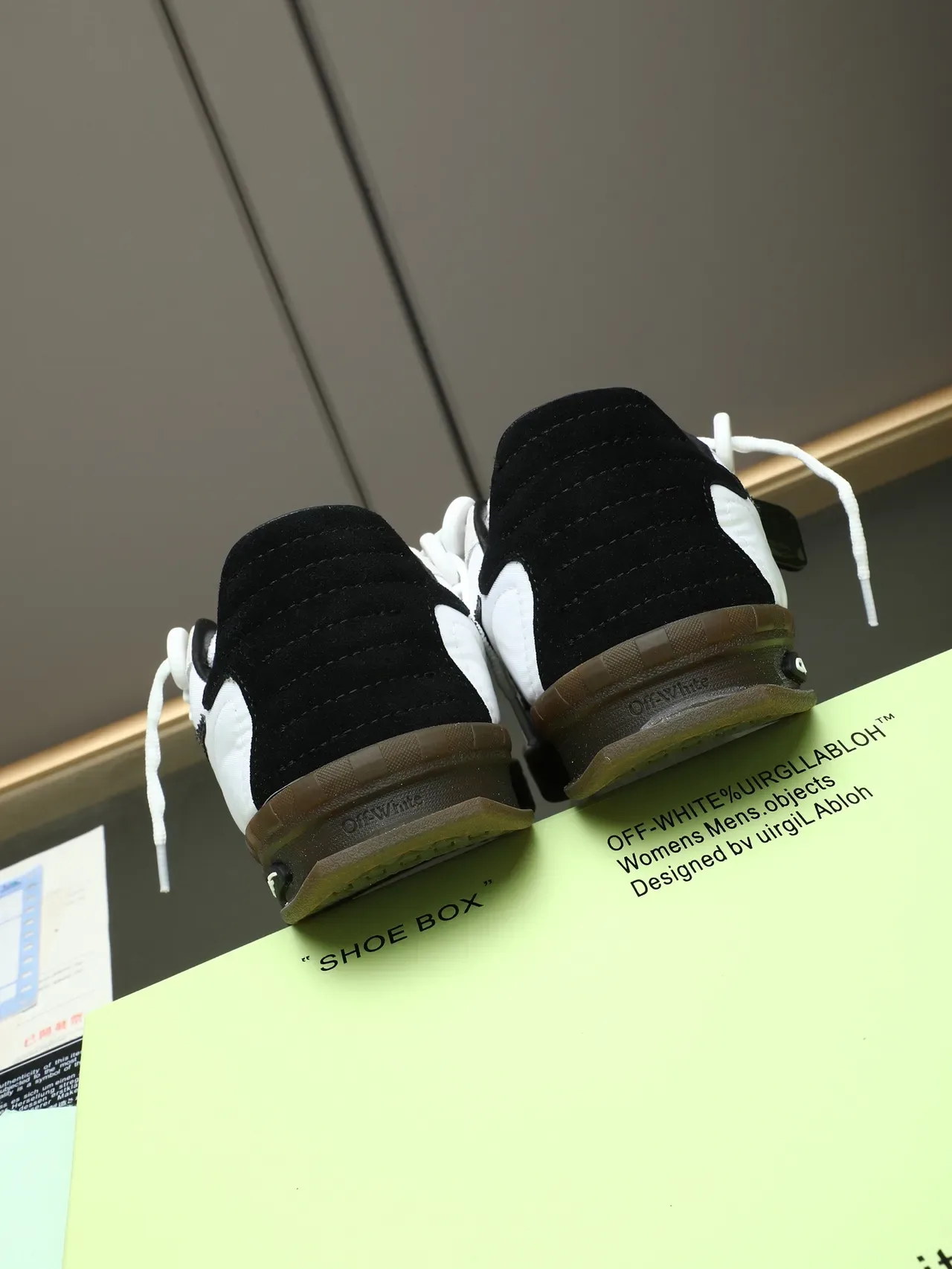 Off-White Black Deconstructed Industrial Lifestyle Sneakers 3