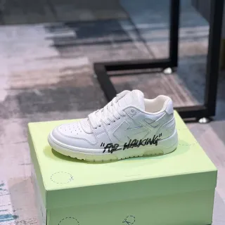 Off-White For Walking حذاء رياضي أسلوب حياة أبيض تصميم صناعي