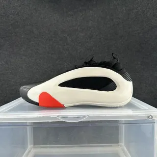 Off-White খোদাই করা উপরের ক্রিম কালো লাল জীবনধারা স্নিকার