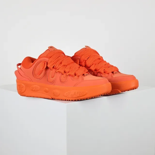 Off-White x Puma RS-Dreamer Monochromatic Orange Tênis Lifestyle 3
