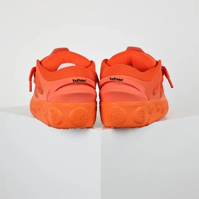 Off-White x Puma RS-Dreamer Monochromatic Orange Tênis Lifestyle 8