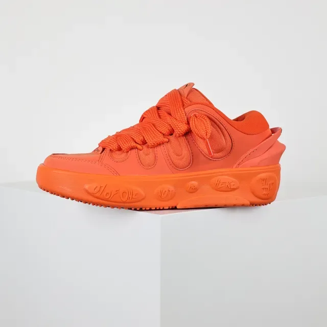 Off-White x Puma RS-Dreamer Monochromatic Orange Tênis Lifestyle 9