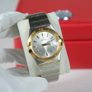Omega Constellation Two-Tone Stainless Steel and Gold-Tone Mechanical Watch