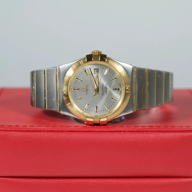 Omega Constellation Two-Tone Stainless Steel and Gold-Tone Mechanical Watch 4