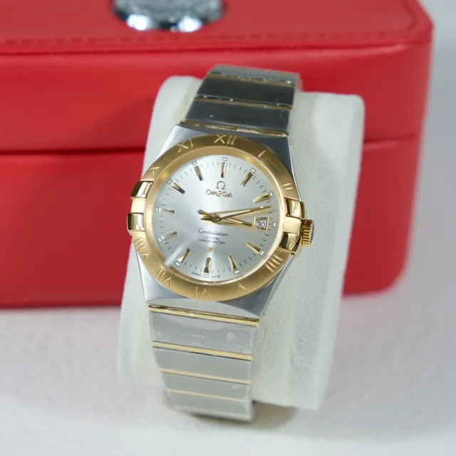 Omega Constellation Two-Tone Stainless Steel and Gold-Tone Mechanical Watch 5