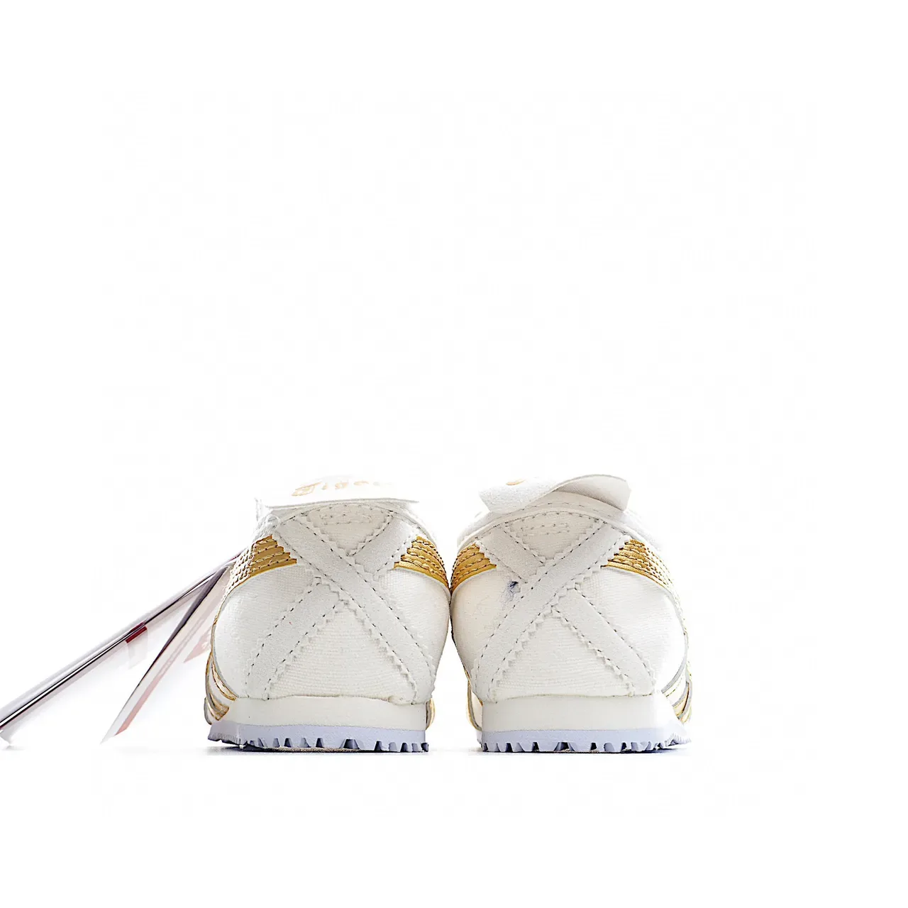Onitsuka Tiger White Navy Low-Top Lace-Up Lifestyle Sneakers 13