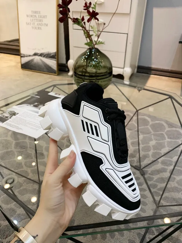 Prada Cloudbust Black and White Chunky Sneakers 3