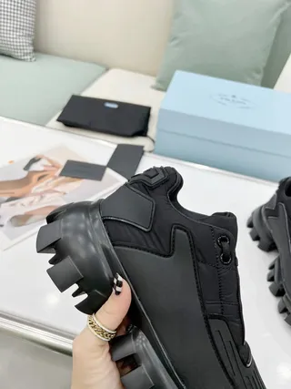 Prada Cloudbust Black Chunky Sneakers 2