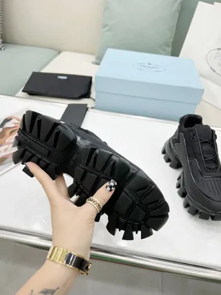 Prada Cloudbust Black Chunky Sneakers 4
