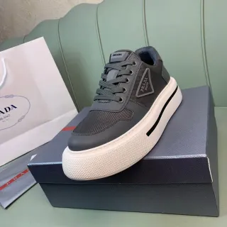 Prada Cloudbust رمادي و Off-White حذاء أسلوب الحياة
