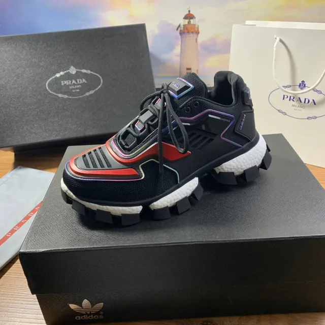 Prada Cloudbust Multicolor Accent Chunky Sneakers 1