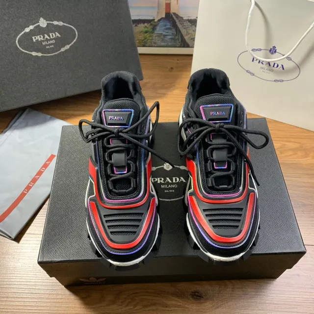 Prada Cloudbust Multicolor Accent Chunky Sneakers 7