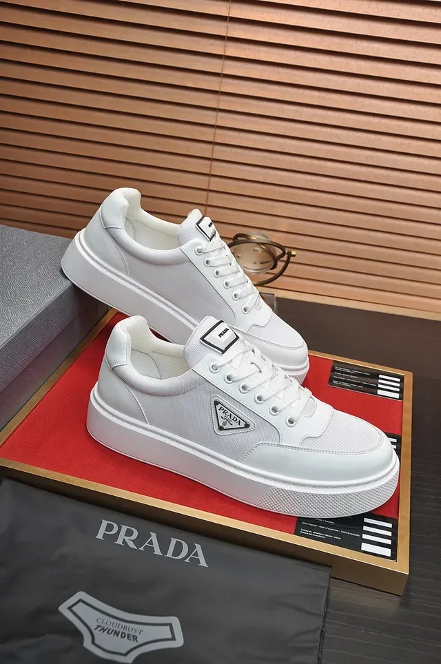 Prada Cloudbust Thunder White Lifestyle Sneakers 6