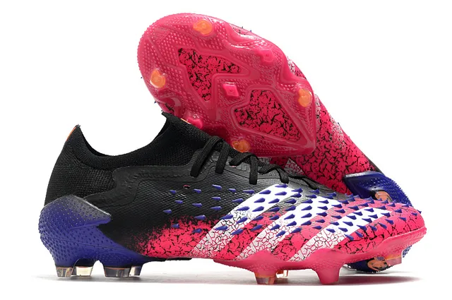 Chaussures de football Puma Future Z Multicolore Upper en tricot à coupe basse Cage Jaune néon en terrain ferme 5