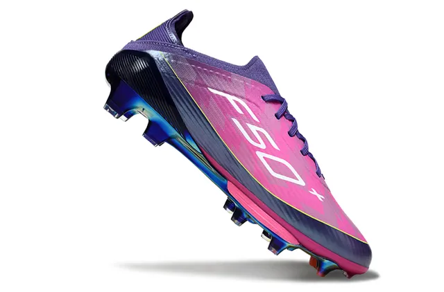 Puma Future Z গোলাপি বেগুনি নিম্ন-কাট সক-ফিট কলার ফার্ম-গ্রাউন্ড ফুটবল জুতা 10