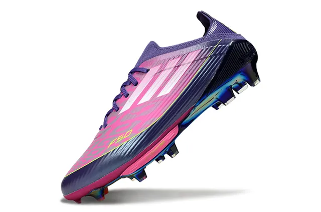 Puma Future Z গোলাপি বেগুনি নিম্ন-কাট সক-ফিট কলার ফার্ম-গ্রাউন্ড ফুটবল জুতা 11