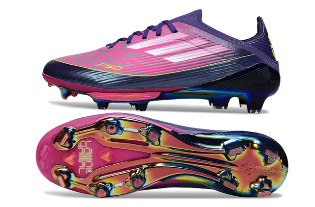 Puma Future Z গোলাপি বেগুনি নিম্ন-কাট সক-ফিট কলার ফার্ম-গ্রাউন্ড ফুটবল জুতা 15