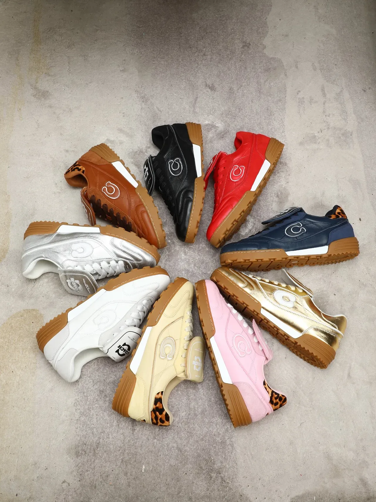 Puma King Or Métallique Blanc Gomme Sneakers Lifestyle 2