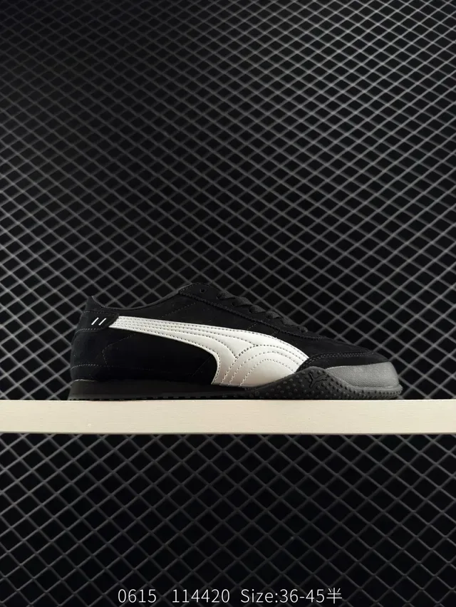 Puma Roma Sneakers Lifestyle en Daim Rose et Gris Clair 2